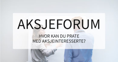 aksjeforum norge 2020